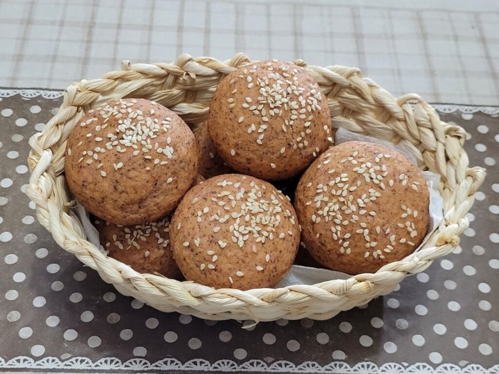 Pão Vegano de Lentilha sem Glúten - Low Carb