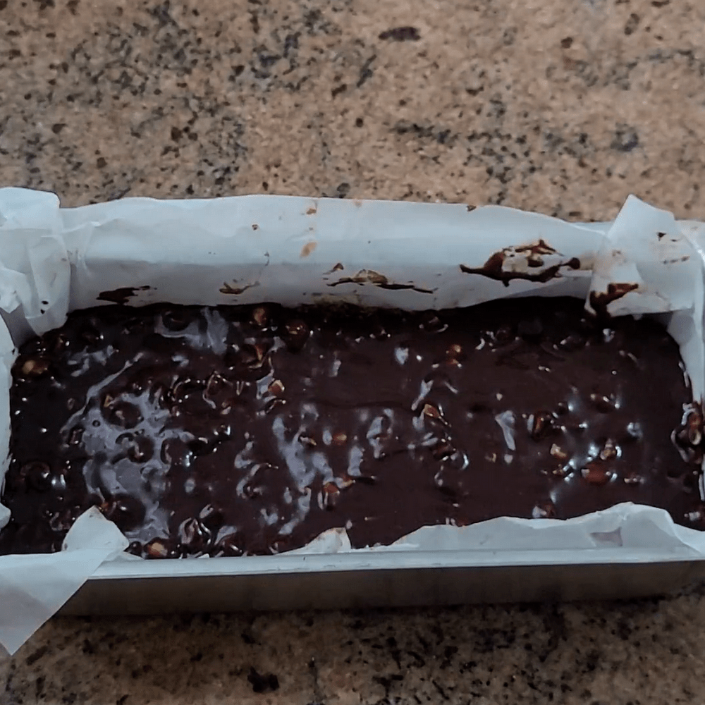 Receita de Barrinha Proteica Vegana de Chocolate