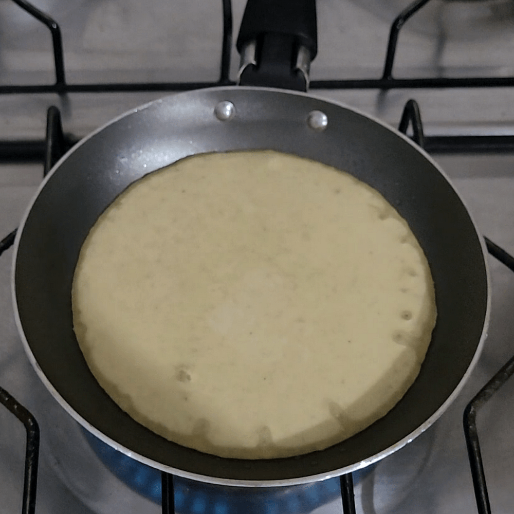 receita do pão de queijo de frigideira