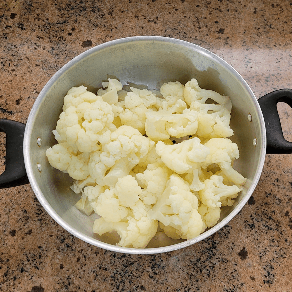 receita vegana  de couve flor ao forno