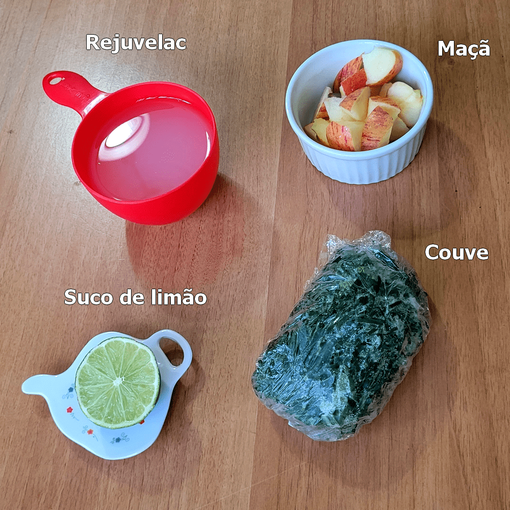 ingredientes do suco detox probiótico com rejuvelac