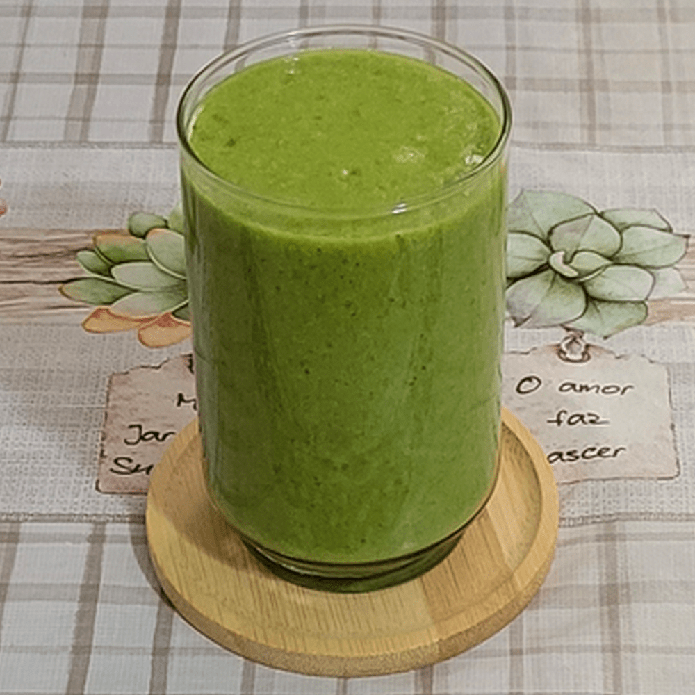 receita de smoothie verde energético