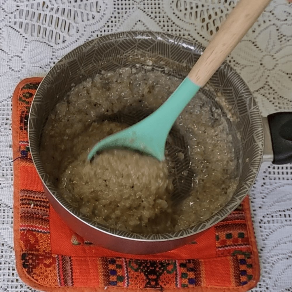 receita de quinoa doce vegana