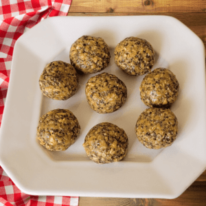 receita de bolinhas energéticas veganas