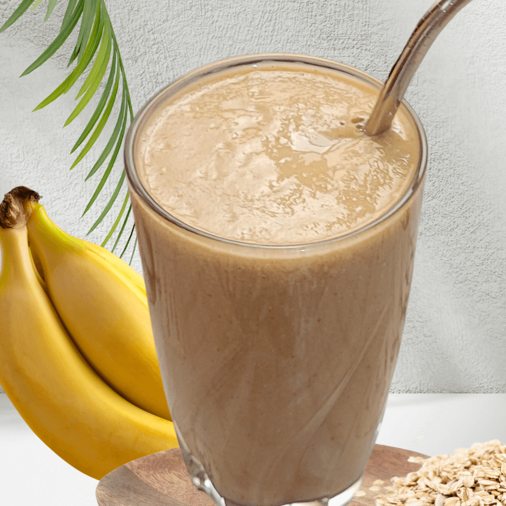 smoothie vegano de aveia