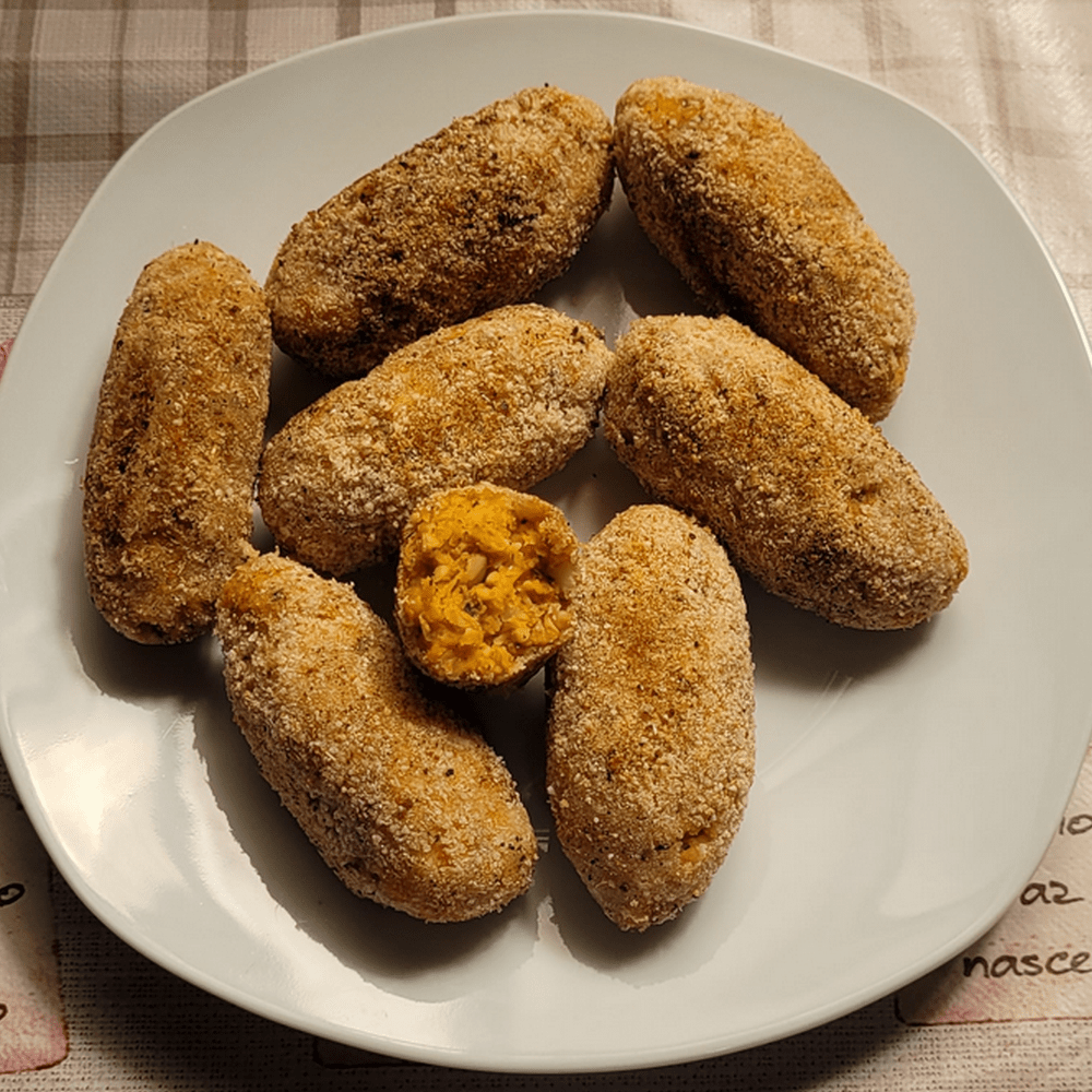 receita de bolinho empanado vegano