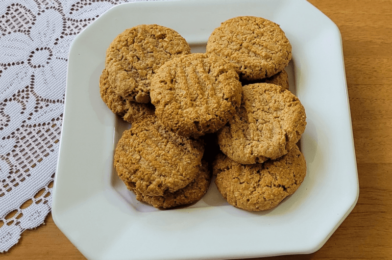 Cookies Veganos de Pasta de Amendoim