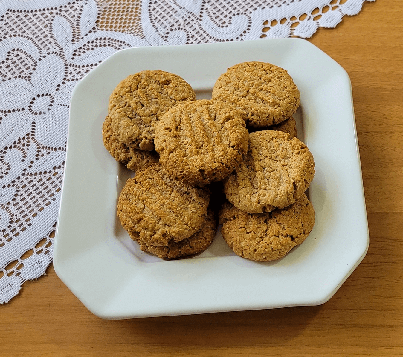 Receita cookies veganos de pasta de amendoim