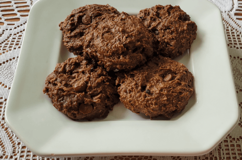 Cookies Veganos de Cacau Sem Glúten