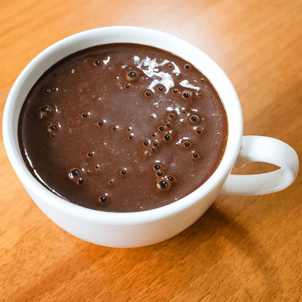 receita de chocolate quente sem lactose
