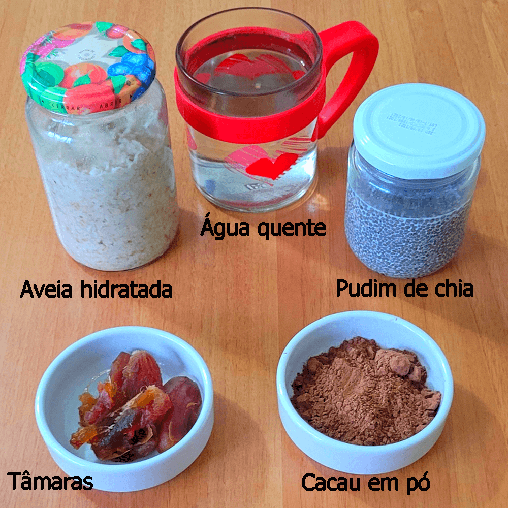 ingredientes chocolate quente sem lactose
