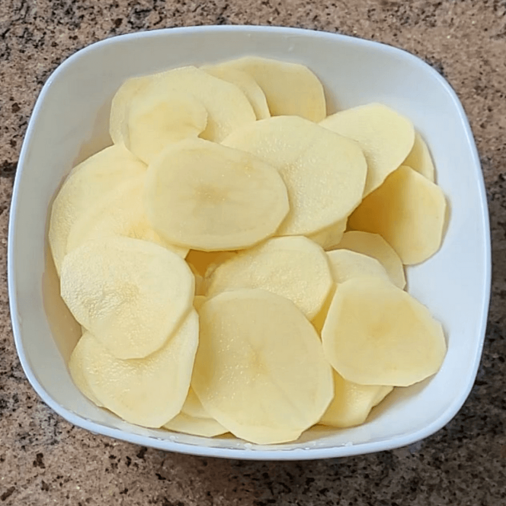 Ingredientes da bacalhoada vegana de palmito